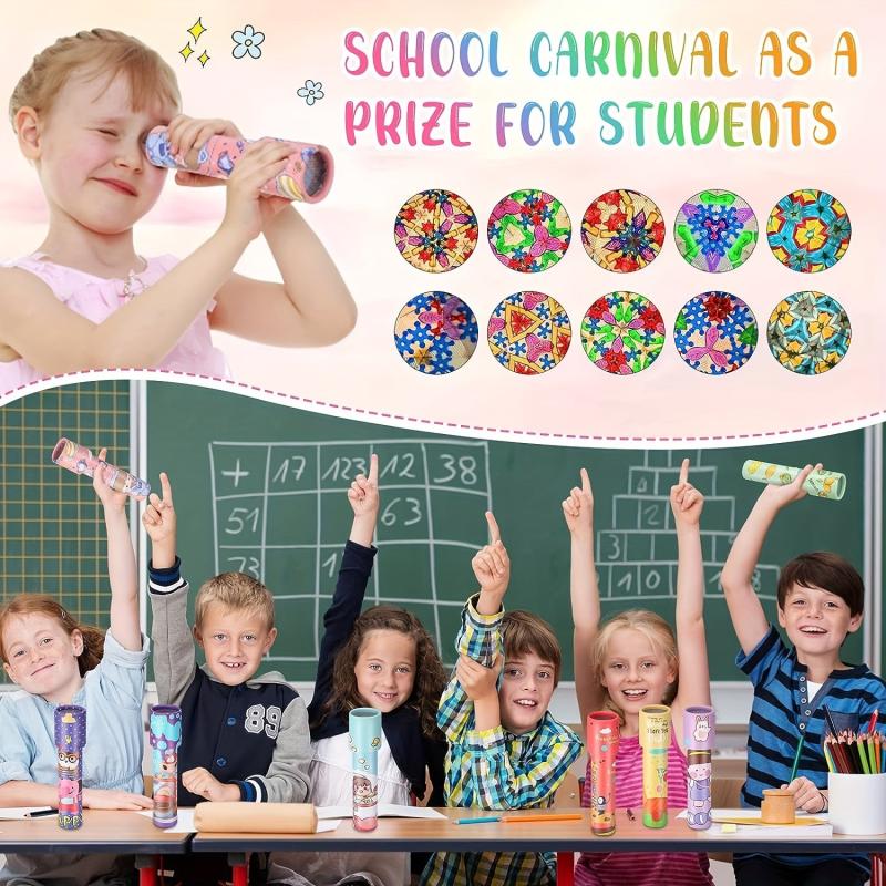 12pcs Classic Kaleidoscope Random Carnival Gift Sock Filler