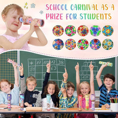 12pcs Classic Kaleidoscope Random Carnival Gift Sock Filler