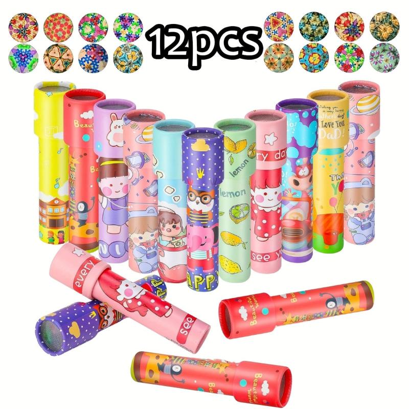 12pcs Classic Kaleidoscope Random Carnival Gift Sock Filler