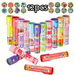 12pcs Classic Kaleidoscope Random Carnival Gift Sock Filler