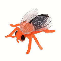 12pcs Mini Flying Insect Model Toys For Children Simulation Insect Decoration