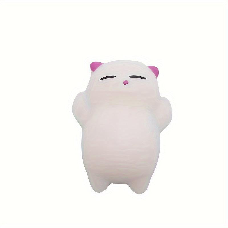 Silicone Cat Top Pressure Relief Toy - Gift Desktop Decoration