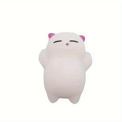 Silicone Cat Top Pressure Relief Toy - Gift Desktop Decoration