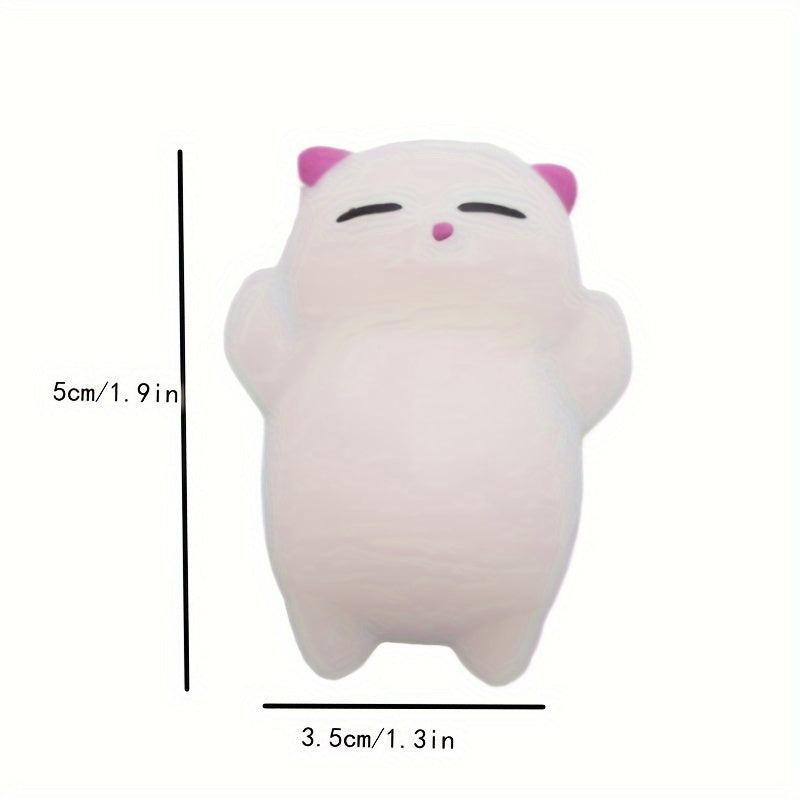 Silicone Cat Top Pressure Relief Toy - Gift Desktop Decoration
