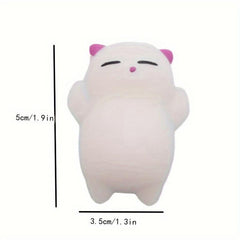 Silicone Cat Top Pressure Relief Toy - Gift Desktop Decoration