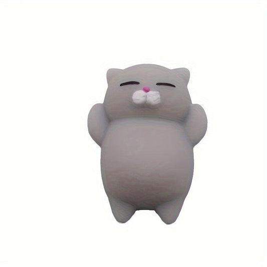 Silicone Cat Top Pressure Relief Toy - Gift Desktop Decoration