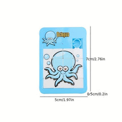 Animal Puzzle Adult Decompression Toy Creative Mini Huarong Road