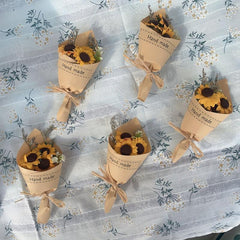 Sun Flower Simulation Flower Sunflower Bouquet Bridesmaid Decoration