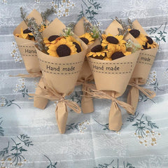 Sun Flower Simulation Flower Sunflower Bouquet Bridesmaid Decoration
