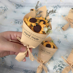 Sun Flower Simulation Flower Sunflower Bouquet Bridesmaid Decoration