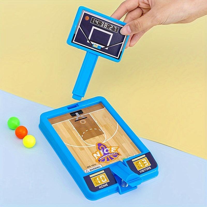 Tabletop Basketball Game Mini Basketball Stand Indoor Leisure Toy