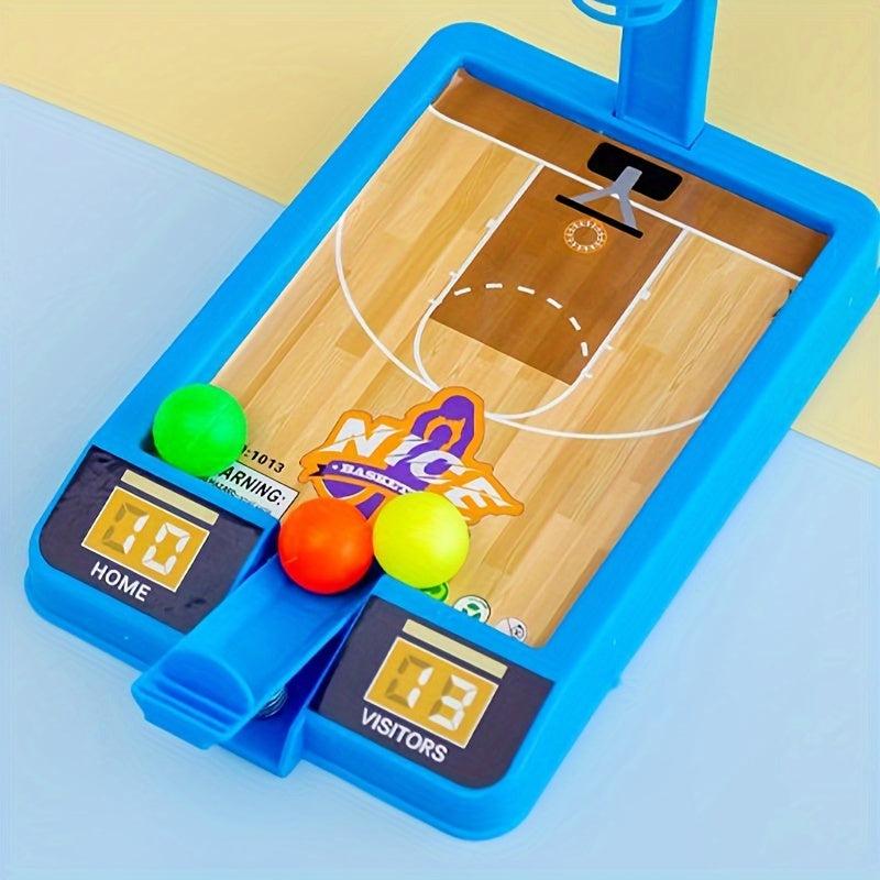 Tabletop Basketball Game Mini Basketball Stand Indoor Leisure Toy