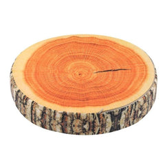 Plush Stump Decorative Pillow - Home & Car Seat Cushion