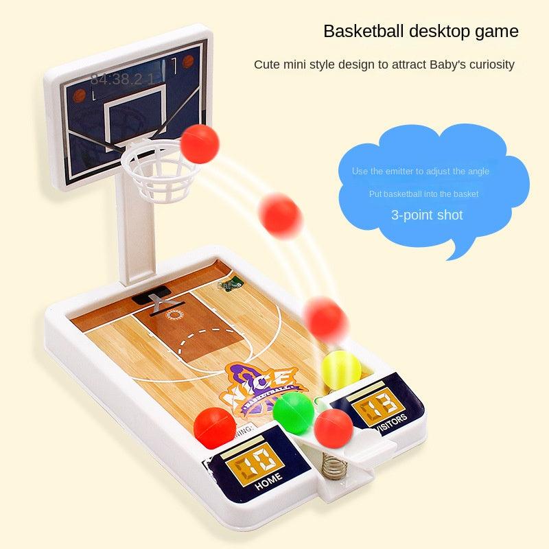 2pcs Kids Mini Finger Basketball Toys Girls Boys Ejection Basketball Game