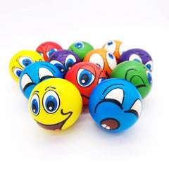 12pcs PU Sponge Balls Fun Mood Squeeze Stretch Balls Office Toys