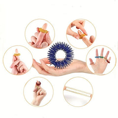 Mini Spring Finger Massage Rings - Set of 10 or 20pcs