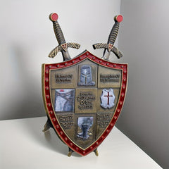 Shield Challenge Coin Armor Of God Military Coin Knight Fencing Equipment