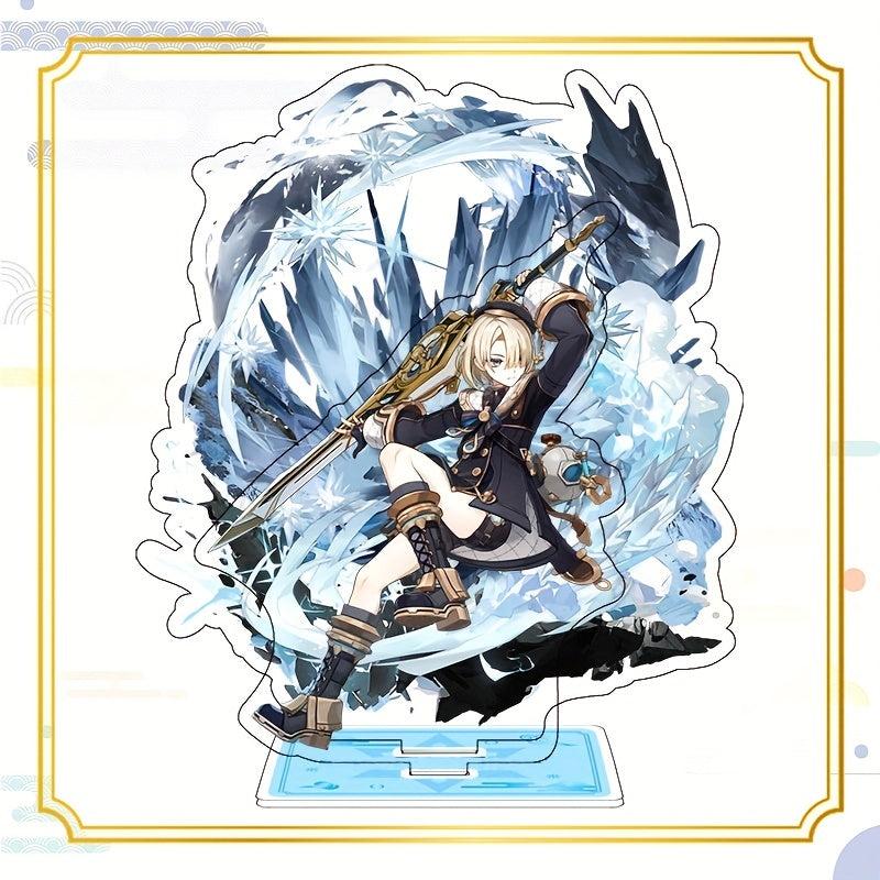 Acrylic Shining Star Anime Rain Boy Girl Desktop Decoration