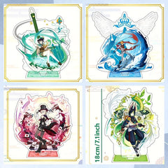 Acrylic Shining Star Anime Rain Boy Girl Desktop Decoration