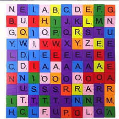 Wood Letter Tiles for Crafts DIY Gift Decoration