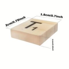 Wood Letter Tiles for Crafts DIY Gift Decoration