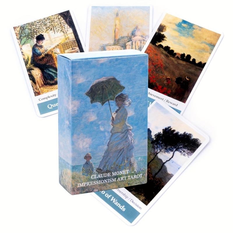 Monet Impressionism Art Tarot Deck