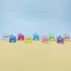 3D Cartoon Luminous Bubble DIY Resin Pendant