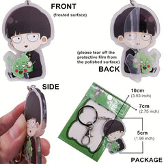Anime Keychain Acrylic Manga Keyring Accessories