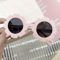 Creative Round Frame Sunglasses for Girls | Gift Accessories for Christmas