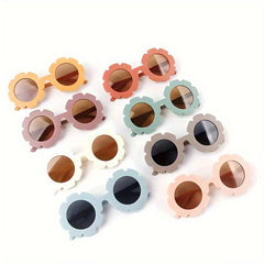 Creative Round Frame Sunglasses for Girls | Gift Accessories for Christmas