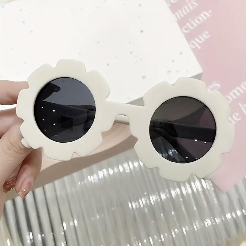 Creative Round Frame Sunglasses for Girls | Gift Accessories for Christmas