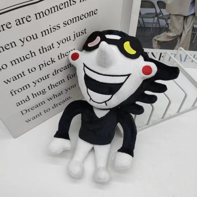 84in Game Triangle Plush Doll Rune Toy Christmas Gift Clown Long Hair Doll