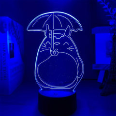 Japan Anime 3D LED Night Light Acrylic Lamp Christmas Gift