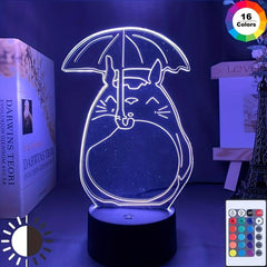 Japan Anime 3D LED Night Light Acrylic Lamp Christmas Gift