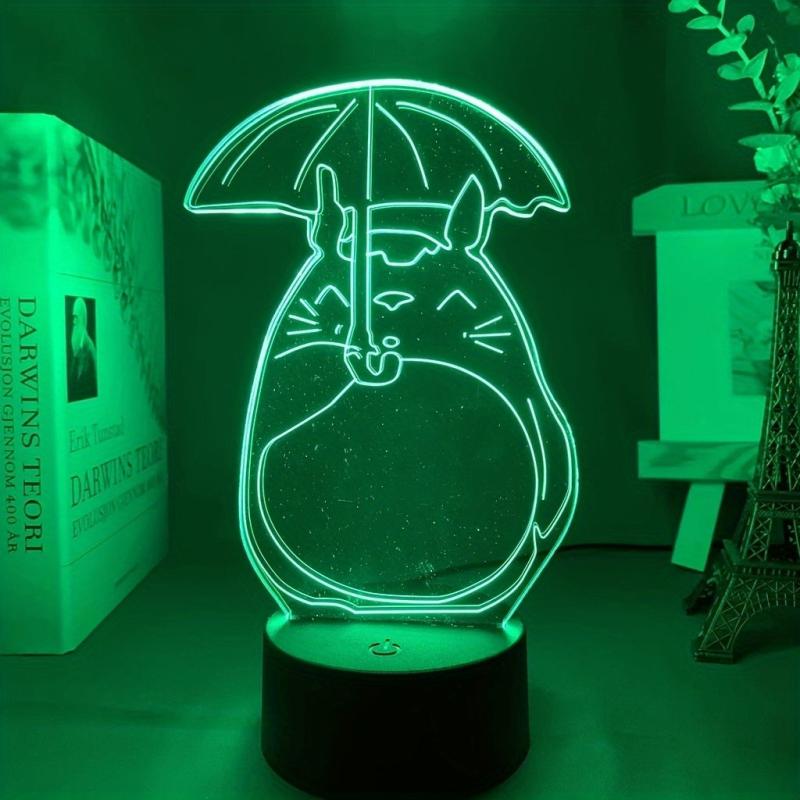 Japan Anime 3D LED Night Light Acrylic Lamp Christmas Gift