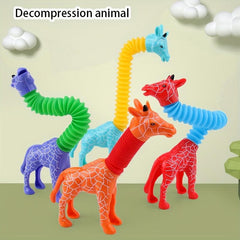 Giraffe Dinosaur Party Toy Stuffed Decompress Creative Indoor Toy