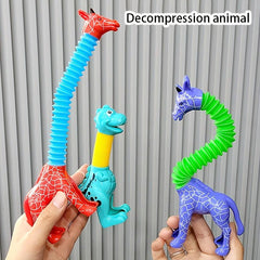 Giraffe Dinosaur Party Toy Stuffed Decompress Creative Indoor Toy
