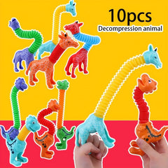 Giraffe Dinosaur Party Toy Stuffed Decompress Creative Indoor Toy