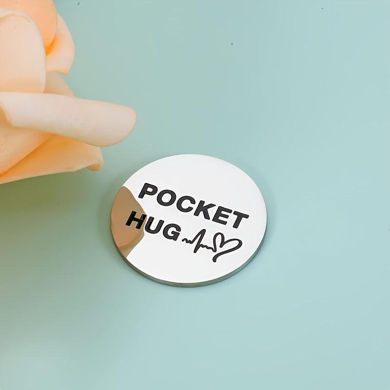 Pocket Hug Token Back To School For Kids Off To College Daughter Son Birthday