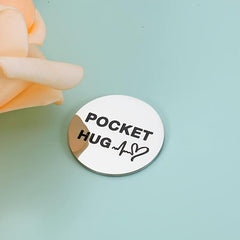 Pocket Hug Token Back To School For Kids Off To College Daughter Son Birthday