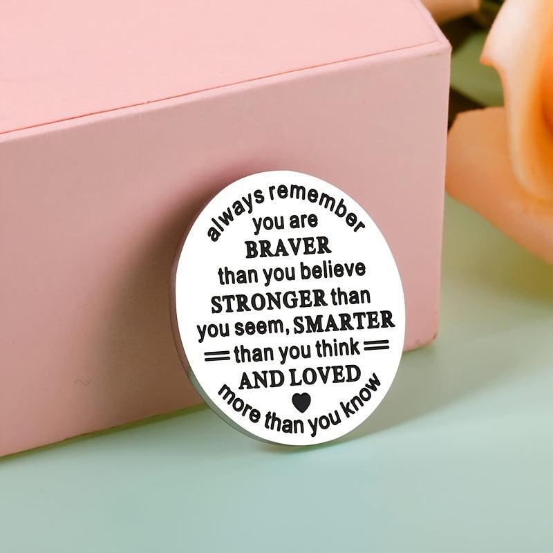 Pocket Hug Token Back To School For Kids Off To College Daughter Son Birthday