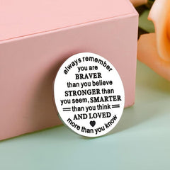 Pocket Hug Token Back To School For Kids Off To College Daughter Son Birthday