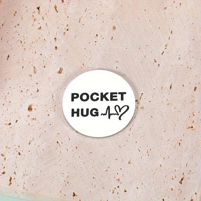 Pocket Hug Token Back To School For Kids Off To College Daughter Son Birthday