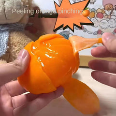 Orange Pinch Toy Simulation Fruit Entertainment Slow Rebound Toys