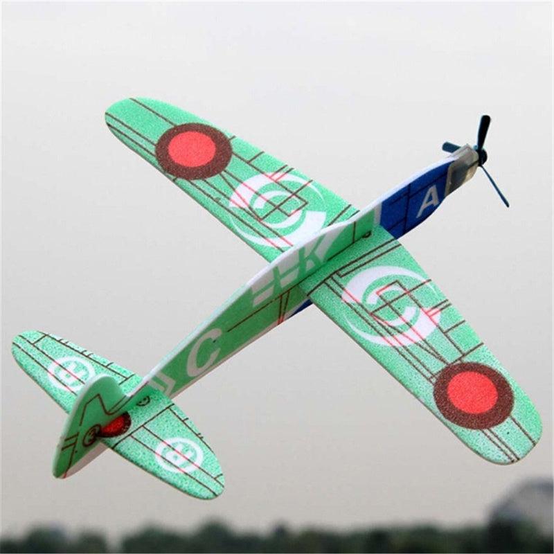 7 48inch Hand Throw Flying Glider Planes Foam Airplane Party Bag Fillers Random