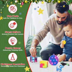 Fidget Advent Calendar Sensory Toy Pack for Kids Teens