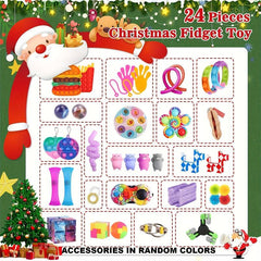 Fidget Advent Calendar Sensory Toy Pack for Kids Teens