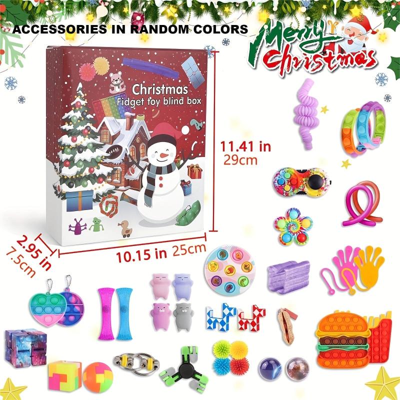 Fidget Advent Calendar Sensory Toy Pack for Kids Teens