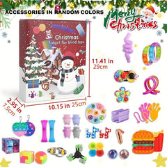 Fidget Advent Calendar Sensory Toy Pack for Kids Teens
