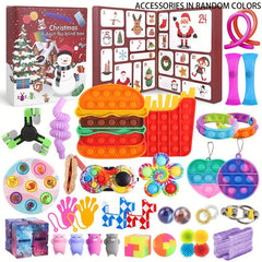 Fidget Advent Calendar Sensory Toy Pack for Kids Teens